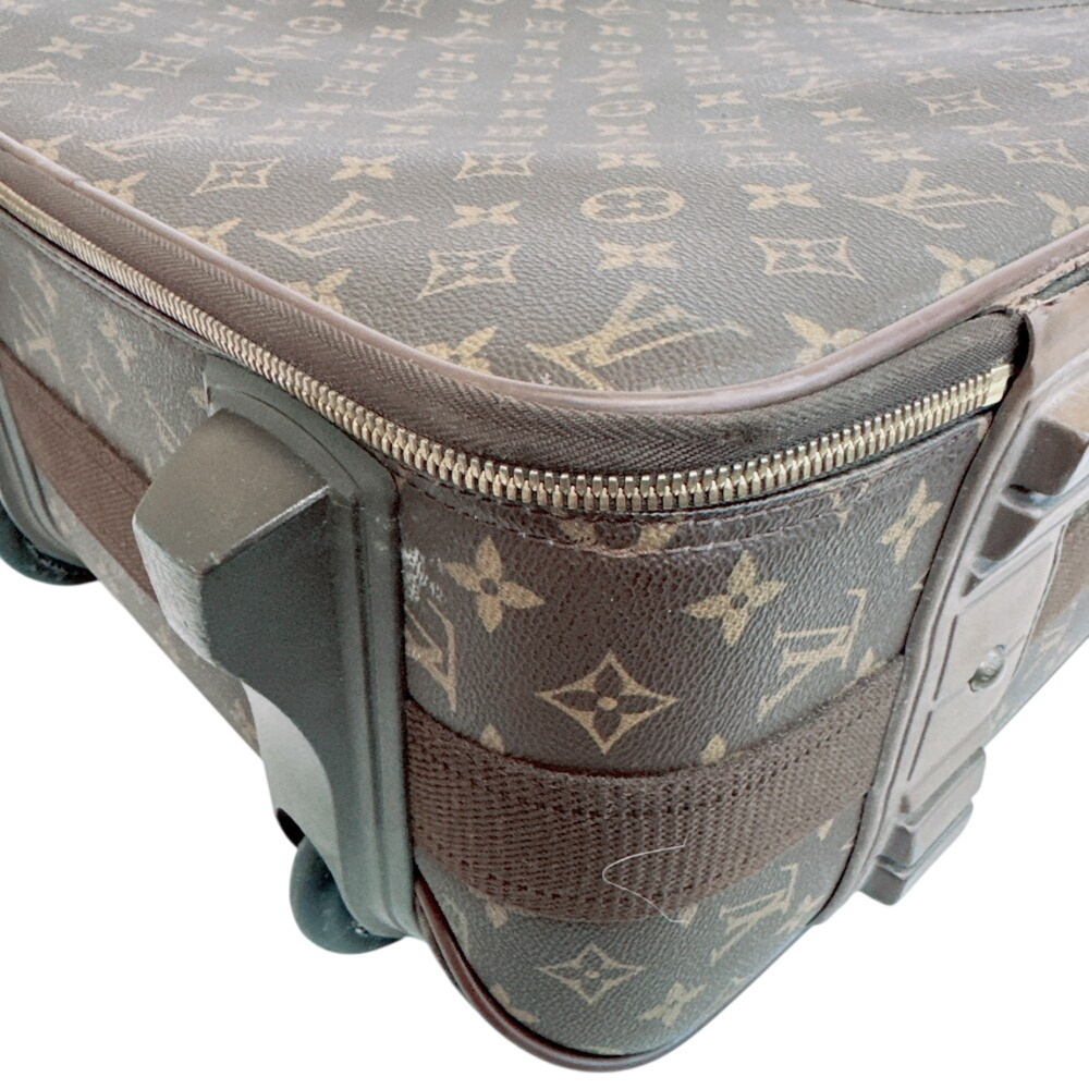 LOUIS VUITTON Louis Vuitton M23250 Pegase 60 Monogram Carry-on Suitcase Brown - Picture 4 of 15